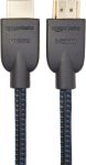 Amazon Basics High-Speed HDMI Cable (18Gbps, 4K/60Hz) – 10 Feet, Nylon-Braided for Television
