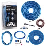 Skar Audio 8 Gauge CCA Complete Amplifier Installation Wiring Kit, SKAR8MANL-CCA