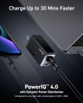 Anker USB C Wall Charger, GaNPrime 65W, 3-Port Fast Compact Foldable for MacBook Pro/Air, iPad Pro, Galaxy S22/S21, HP Spectre, Note 20/10+, iPhone 14/Pro, Pixel, and More