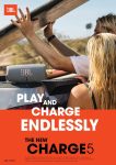 JBL CHARGE 5 – Portable Bluetooth Speaker with IP67 Waterproof and USB Charge out – Gray, small