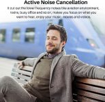 TOZO NC7 All-Function Hybrid Active Noise Cancelling Wireless Earbuds, Bluetooth 5.3 Headphones with Ultra Long 72H Playtime, in-Ear Detection, App Customization, Immersive Sound Deep Bass Headset