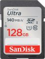 SanDisk 128GB Ultra SDXC UHS-I Memory Card – Up to 140MB/s, C10, U1, Full HD, SD Card – SDSDUNB-128G-GN6IN