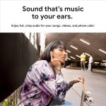 Google Pixel Buds A-Series – Wireless Earbuds – Headphones with Bluetooth – Compatible with Android – Charcoal