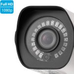 Zmodo 1080p Full HD Outdoor Wireless Security Camera System, 4 Pack Smart Home Indoor Outdoor WiFi IP Cameras with Night Vision, Plug-In, Compatible with Alexa