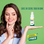 Screen Cleaner Spray with Microfiber Cloth, Laptop Cleaner, TV Screen Cleaner, Electronic & Lens Cleaner Spray – Versatile for Phones, Cameras, Computers, Eyeglasses (1)