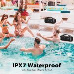 Tribit StormBox Blast Portable Speaker 90W Loud Stereo Sound with XBass, IPX7 Waterproof Bluetooth Speaker with LED Light, PowerBank, Bluetooth 5.3&TWS, Custom EQ, 30H Playtime for Outdoor