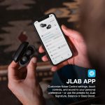 JLab JBuds ANC 3 True Wireless earbuds with Charging Case, 42+ Hours of Total Playtime, 9+ hours Per Charge, Smart Active Noise Canceling, Custom Sound Via App, Multipoint Connect, Google Fast Pair