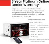 BOSS Audio Systems 820BRGB Multimedia Car Stereo – Double Din, Bluetooth Audio and Hands-Free Calling, MP3 Player, USB Port, AUX Input, AM/FM Radio Receiver, No CD/DVD, Multi Color Illumination