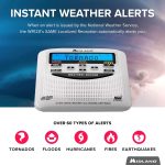 Midland – WR120B – NOAA Emergency Weather Alert Radio – S.A.M.E. Localized Programming, Trilingual Display, 60+ Emergency Alerts, & Alarm Clock (WR120B – Box Packaging)
