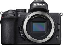 Nikon Z50 Mirrorless Camera Body 4K UHD DX-Format 2 Lens Kit NIKKOR Z DX 16-50mm F/3.5-6.3 VR + Z DX 50-250mm F/4.5-6.3 VR Bundle with Deco Gear Case + Microphone + Monopod + 64GB Card & Accessories