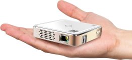 Kodak Ultra Mini Portable Projector – HD 1080p support LED DLP Rechargeable Pico Projector – 100″ Display, Built-in Speaker – HDMI, USB and Micro SD – Compatible with iPhone iPad, Android Phones