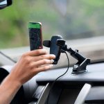 iOttie Auto Sense Qi Wireless Car Charger – Automatic Clamping Dashboard Phone Mount with Wireless Charging for Google Pixel, iPhone, Samsung Galaxy, Huawei, LG, and other Smartphones