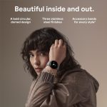 Google Pixel Watch – Android Smartwatch with Fitbit Activity Tracking – Heart Rate Tracking Watch – Matte Black Stainless Steel case with Obsidian Active band – WiFi