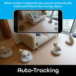 Geeni Sentinel 1080p HD Pan & Tilt Baby Security Smart Camera, Indoor Camera for Home Security, No Hub Required, Smart Camera Works with Amazon Alexa & Google Home, Requires 2.4 GHz Wi-Fi