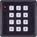 SABRE Fake Security Green Light Up, Low Sensor Turns On Keypad Night, Continuous Flashing Red LED Light, Weatherproof, Realistic Design, Black