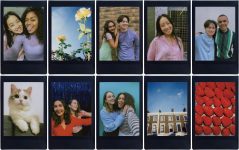 FUJIFILM Instax Mini Black Film – 10 Exposures