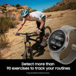 Samsung Galaxy Watch 5 Pro 45mm Smartwatch with GPS, Heart Rate, Fitness Tracking – Titanium, Sapphire Glass, Improved Battery