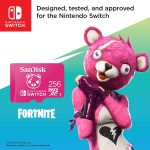 SanDisk 256GB microSDXC-Card Licensed for Nintendo-Switch, Fortnite Edition – SDSQXAO-256G-GN6ZG