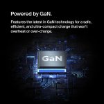 Belkin 45W Dual USB-C Wall Charger, Fast Charging Power Delivery 3.0 w/ GaN Technology for iPhone 15, 13, Mini, iPad Pro 12.9, MacBook, Galaxy S23, & More – White