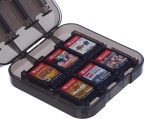Amazon Basics Game Storage Case for 24 Nintendo Switch Games – 3.4 x 3.4 x 1 Inches, Black