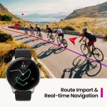 Amazfit GTR 4 Smart Watch with GPS, Sleep Quality Monitoring, Step Tracking, Heart Rate & SpO2 Sensor, Alexa Built-In, Bluetooth Calls & Text, 14-Day Battery Life, AI Fitness App & Sports Coach(Black)
