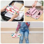 Fintie Carrying Case for Nintendo Switch Lite 2019, [Shockproof] Hard Shell Protective Cover Travel Bag w/15 Game Card & 2 Micro SD Card Slots for Switch Lite Console & Accessories, Raining Hearts