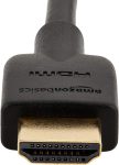 Amazon Basics HDMI Cable, 18Gbps High-Speed, 4K@60Hz, 2160p, Ethernet Ready, 10 Foot, Black