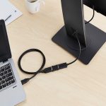 Amazon Basics HDMI Female to Female Coupler Adapter (2 Pack), 29 x 22mm, Black