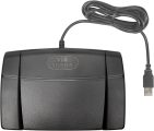 Executive Communication Systems Infinity 3 USB Foot Pedal Control with Computer Plug In, one unit