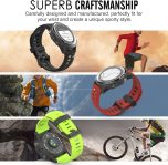 MoKo Band Compatible with Garmin Fenix 3/Fenix 5X, Soft Silicone Replacement Watch Band fit Garmin Fenix 3/Fenix 3 HR/Fenix 5X/5X Plus/D2 Delta PX/Descent Mk1 Smart Watch – Black