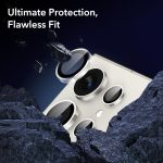 ESR for Samsung Galaxy S24 Ultra Camera Lens Protector, Individual Lens Protectors, Scratch-Resistant Ultra-Thin Tempered Glass with Aluminum Edging, Galaxy S24 Ultra Case Friendly, 1 Set, Clear