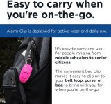 Mace Brand Personal Alarm Keychain – Emits Powerful 130dB Alarm, Includes Self Defense Keychain Clip and Emergency Backup Whistle – Batteries Included, Made in the USA, Choose from Yellow, Blue, Orange, Red, Pink, Black or Green