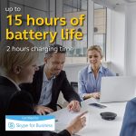 Jabra Speak 510 MS Wireless Bluetooth Speakerphone – Outstanding Sound Quality, Portable Conference Speaker for Holding Meetings Anywhere – Certified for Microsoft Teams