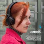 JLab Studio Bluetooth Wireless On-Ear Headphones, 30+ Hour Bluetooth 5 Playtime, EQ3 Sound, Ultra-Plush Faux Leather & Cloud Foam Cushions, Track and Volume Controls, Black