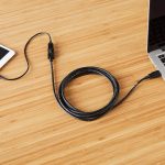 Amazon Basics USB-A 2.0 Extension Cable, for Printer, Mouse or Keyboard, Male to Female, 480Mbps Transfer Speed, 6.5 Foot, Black