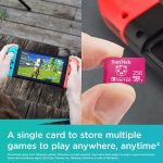 SanDisk 256GB microSDXC-Card Licensed for Nintendo-Switch, Fortnite Edition – SDSQXAO-256G-GN6ZG