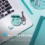 JLab JBuds Mini True Wireless Bluetooth Earbuds + Charging Case, Green, IP55 Sweat and Dust Proof, Bluetooth Multipoint, Be Aware Audio, 3 EQ Sound Settings, Crystal Clear Calls
