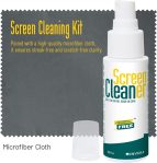 Screen Cleaner Spray with Microfiber Cloth, Laptop Cleaner, TV Screen Cleaner, Electronic & Lens Cleaner Spray – Versatile for Phones, Cameras, Computers, Eyeglasses (1)