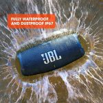 JBL CHARGE 5 – Portable Bluetooth Speaker with IP67 Waterproof and USB Charge out – Gray, small