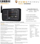 Uniden HomePatrol-2 Color Touchscreen Scanner with TrunkTracker V/S/A/M/E, APCO P25, Emergency Alerts – Covers USA and Canada