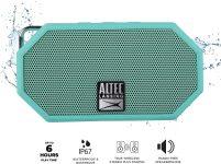Altec Lansing Mini H2O – Waterproof Bluetooth Speaker, IP67 Certified & Floats in Water, Compact & Portable Speaker for Hiking, Camping, Pool, and Beach