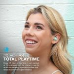 JLab JBuds Mini True Wireless Bluetooth Earbuds + Charging Case, Green, IP55 Sweat and Dust Proof, Bluetooth Multipoint, Be Aware Audio, 3 EQ Sound Settings, Crystal Clear Calls