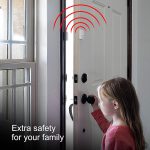 GE Personal Security Window and Door Alarm, 12 Pack, DIY Protection, Burglar Alert, Wireless Chime/Alarm, Easy Installation, Home Security, Ideal for Home, Garage, Apartment and More,White, 45989