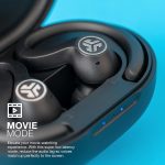 JLab JBuds Air Sport Gen 3 True Wireless Bluetooth Earbuds + Charging Case, Graphite, IP66 Sweat Resistance, Multipoint, Dual Connect, 3 EQ Sound Settings, Find wth Tile…