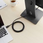 Amazon Basics DisplayPort to HDMI Display Cable, Uni-Directional, 4k@30Hz, 1920×1200, 1080p, Gold-Plated Plugs, 10 Foot, Black