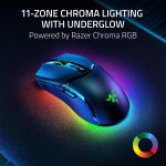 Razer Cobra Pro Wireless Gaming Mouse 10 Customizable Controls – Chroma RGB Lighting – 30K Optical Sensor – Gen-3 Switches – 2.4GHz, Bluetooth & USB Type C – Up to 170 Hr Battery – Black